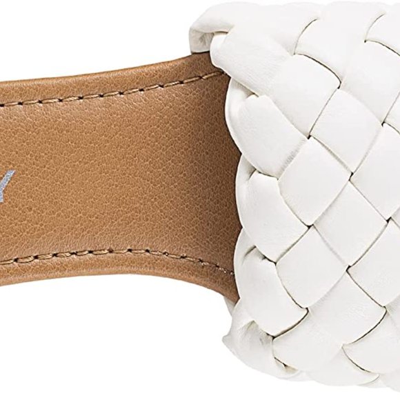 Fitory - Braided Strap flat sandals slip on slippers - White Size 7 US - Picture 4 of 6